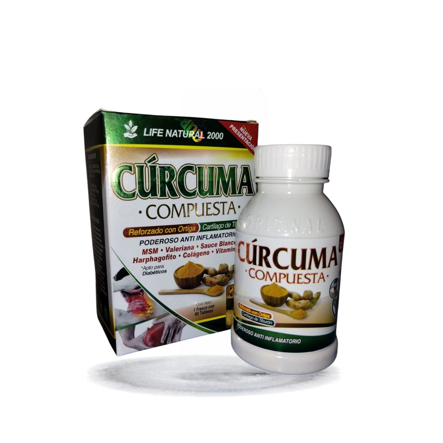 CURCUMA COMPUESTA - TABLETAS X60