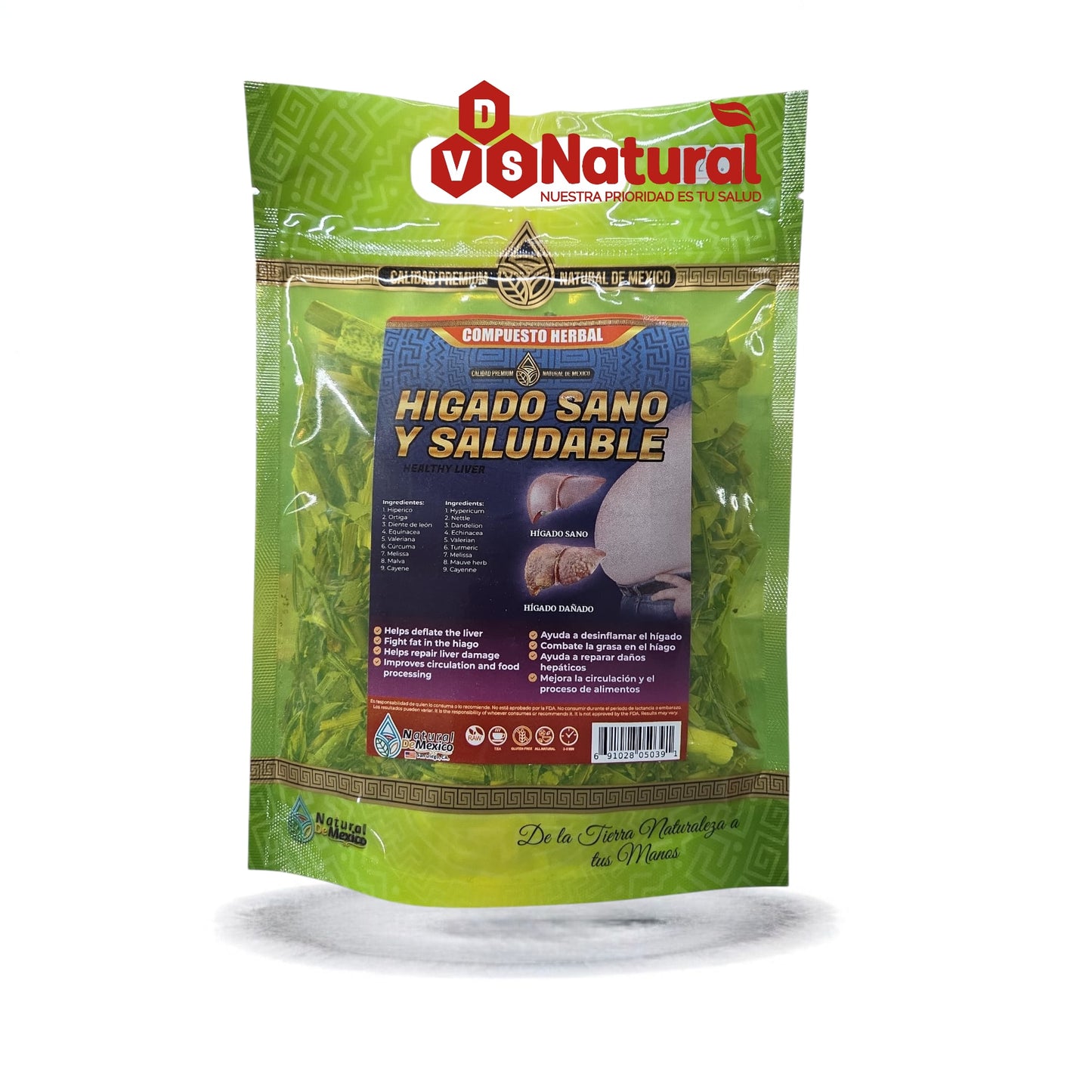 HIGADO SALUDABLE - COMPUESTO HERBAL - 4 onz