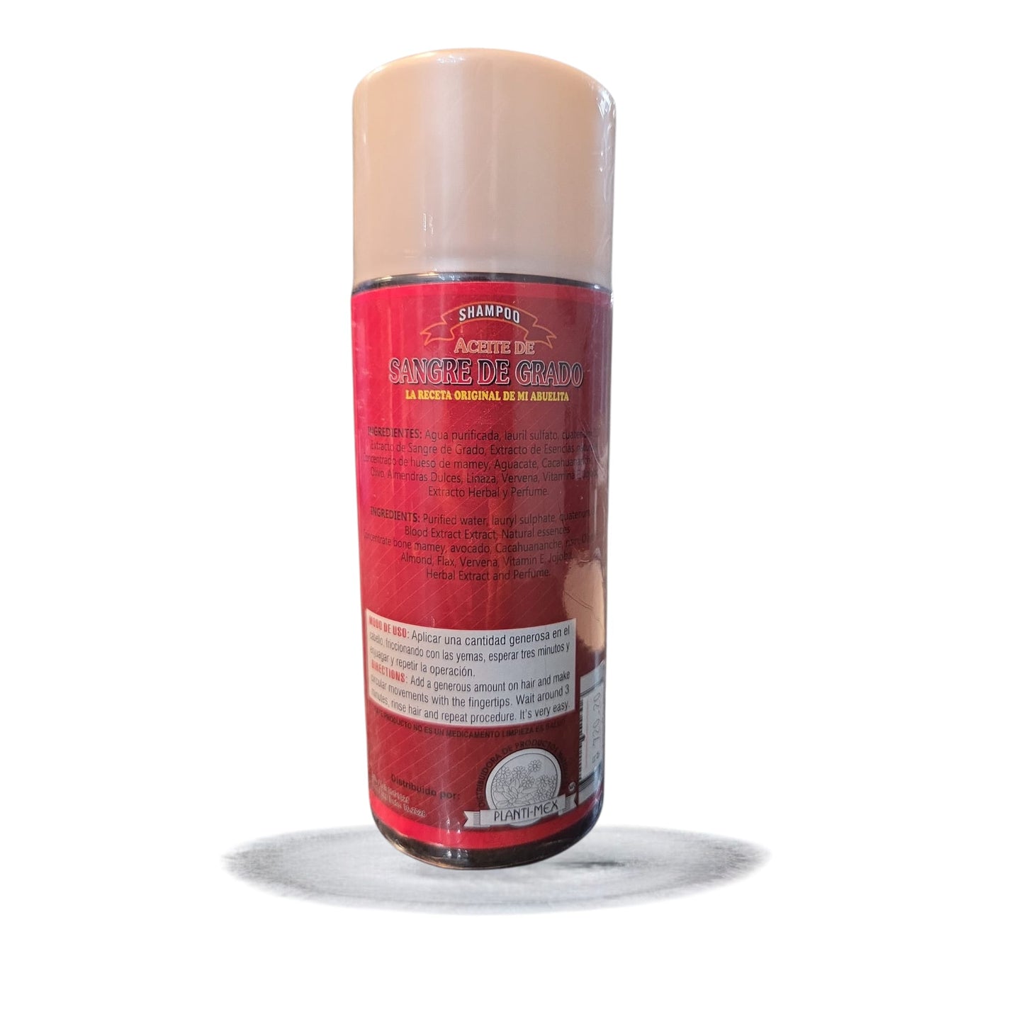 SHAMPOO ACEITE DE SANGRE DE GRADO - 480 ML