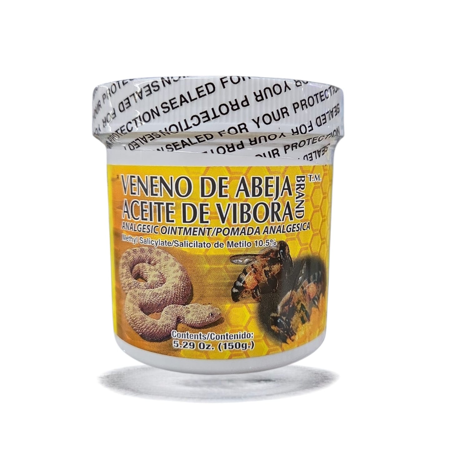 VENENO DE ABEJA ACEITE DE VIBORA - POMADA - 150 gr