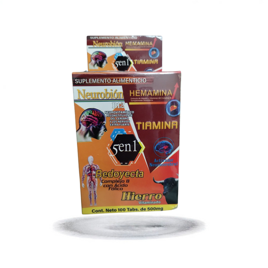 NEUROBION 5 EN 1 - TABLETAS - x100