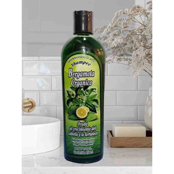 Shampoo Bergamota Orgánico 450 ml